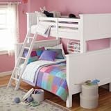 Kids Bunk Beds: Kids Twin - Over - Full White Painted Walden Bunk Bed