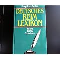 Deutsches Reimlexikon. Mit �ber 40 000 Stichw�rtern
