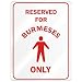 burmese26 - RESERVED FOR BURMESE ONLY PARKING SIGN COUNTRY BURMA