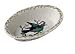 Portmeirion Birds of Britain Earthenware 11 x 7-1/2-Inch Deep Oval Baker/Serving Dish
