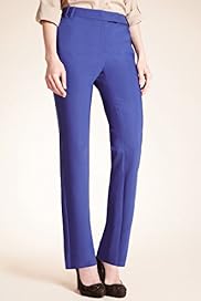 Autograph Flat Front Straight Leg Trousers
