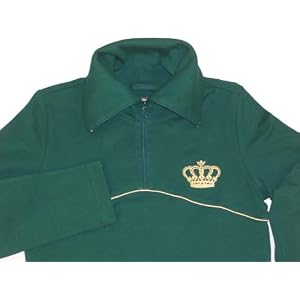Buy Adidas Turtleneck Long Sleeve Jacket in Forest size Medium