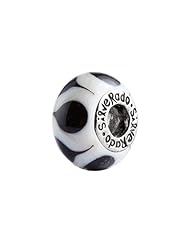 SilveRado (tm) SV03 Murano Glass Hidden Temple Bead / Charm