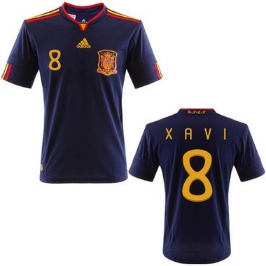Spanien Xavi Trikot Away 2010, Größe: XXL