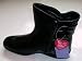 Caravelle Womens Amile_aboot Black Zip Up Leather 16cm (5.5 Inch) High Ankle Boots.