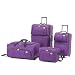 American Tourister 4 Piece Luggage Set (Plum)