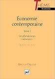 Revue Presses Universitaires de France - PUF  / Économie contemporaine, tome 2 : Les Phénomènes monétaires