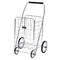 Quest Jumbo Shopping Cart - Chrome