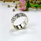 Completely Handcrafted - Designer Sterling Silver Band Ring