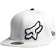 Fox Racing Legends 45 New Era 59Fifty Men's Fitted Fashion Hat - White