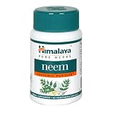 Himalaya Pure Herbs Neem, Systemic Purifier, 60 Vcaps, 250 mg (Pack of 2)