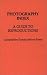 Book Photography Index: A Guide to Reproductions