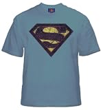 Superman Celtic Shield Logo T-Shirt (Lt Blue) #10