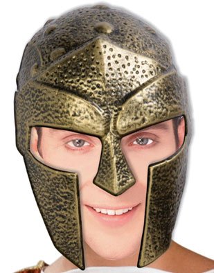 Gold Gladiator Helmet