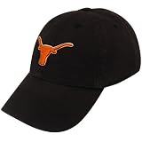 Twins Enterprise Texas Longhorns Black Franchise Fitted Hat