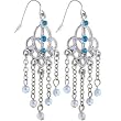 Blue SOLANIA CHANDELIER Earrings