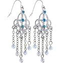Blue SOLANIA CHANDELIER Earrings