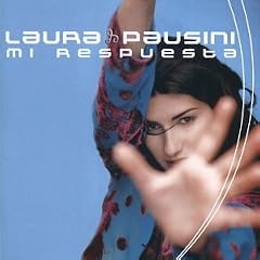Album cover for Mi respuesta by Laura Pausini CD from which you can create your own MP3 Ringtones / Realtones using the ToneBee online ringtone maker.