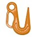 Campbell 479-S Drop-Forged Alloy Steel Sorting Hook with Handle, Painted Orange, 2 ton Tip and 7-1/2 ton Bottom Working Load Limit