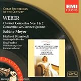 Weber : Concertos pour clarinette 1 et 2 / Concertino & Quintette pour clarinette (Coll. Great Recordings Of The Century)