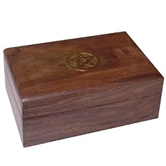 Geschenk f�r Mutti Holzgearbeitete Schmuckschatulle Handarbeit aus Indien