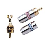 Monster Cable PL 2-B Phonolink 2 Standard RCA Connectors for use with CL3 Rated Cables Phonolink PL2 (Discontinued by Manufacturer)