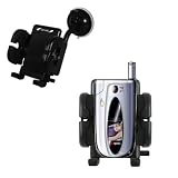 Sanyo MM-5600 Flexible Car Windshield Holder - Gomadic Brand