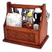 Mountain Woods Rattan Condiment Caddy