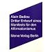 Dritter Entwurf eines Manifestes f�r den Affirmationismus