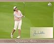 Juli Inkster Signed 8x10 Upper Deck