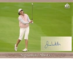 Juli Inkster Signed 8x10 Upper Deck