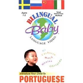 Bilingual Baby, PORTUGUESE, Vol 8 [VHS]