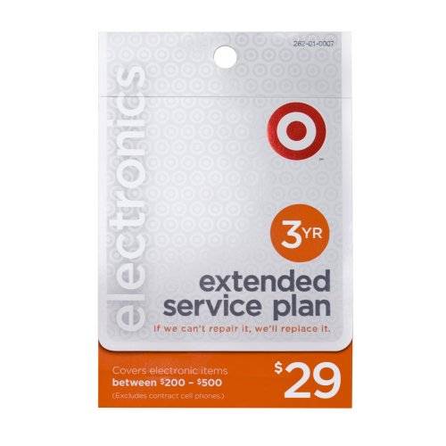 3-Year Extended Service Plan - Covers Electronic Items $201-$500 - Repair