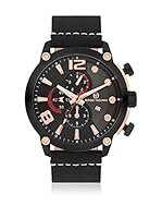 Sergio Tacchini Reloj de cuarzo Man Negro 48 mm