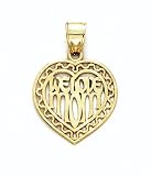 14K 'We Love Mom' Pendant - GH15349