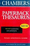 Chambers paperback thesaurus