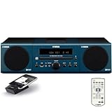 Yamaha MCR-140DBU Micro Component System (Dark Blue)