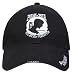 DELUXE LOW PROFILE CAP BLACK - POW / MIA