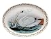 Portmeirion Birds of Britain Earthenware 14-3/4-Inch Oval Serving Dish