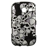 Samsung Freeform III / R380 Protector Case Phone Cover - Black Skull