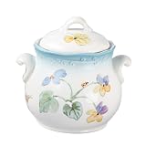 Pfaltzgraff Vienna Floral 17-ounce sugar bowl with lid