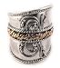 Sterling Silver Medieval Fantasy Armour Ring