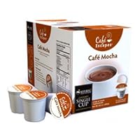 Cafe Escapes Cafe Mocha K-Cups for Keurig Brewers, 16 pack
