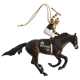Breyer Horses Seattle Slew Ornament