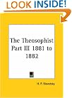 The Theosophist 1881-82