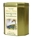 Tea Of Life Special Edition Hawaiian Blend Flavor, 25-Count Tetra Tea Bag 2.1-Ounce Tins (Pack of 3)