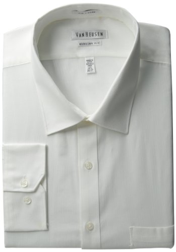 Van Heusen Men's Regular-Fit Pincord Dress Shirt