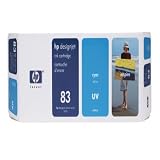 HEWLETT PACKARD 83 Cyan UV Ink Printer cartridge 1 x cyan 680 ML 1 - 000 Pages at 5 Coverage