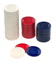 1 1/2" Poker Chips (100 count)