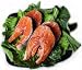 Gourmet Food : 4 Fresh Cut Salmon Steaks